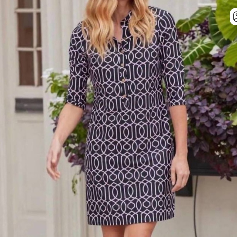 JUDE CONNALLY  Dress  in Garden Gate Flamingo Pink Size Small